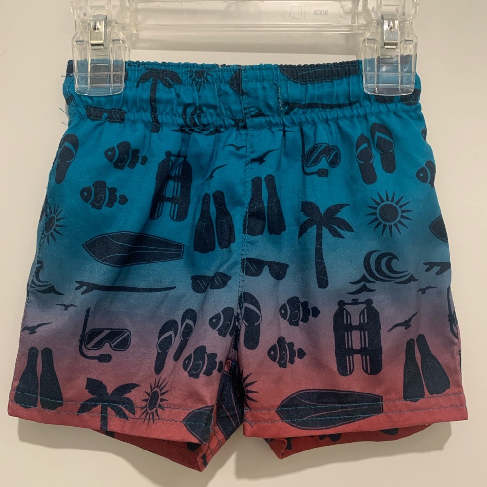 Appaman sea boys swim shorts. Size 12-18 months